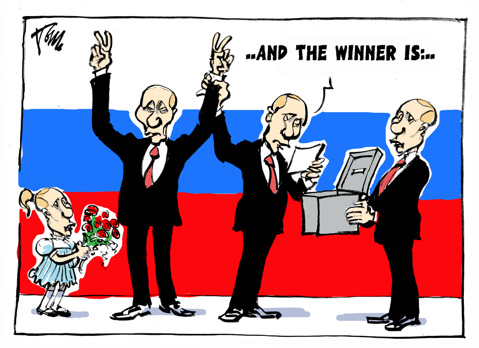  PUTIN WINS by Tom Janssen