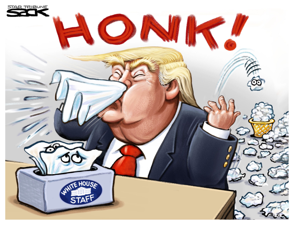  TRUMP TRASHED by Steve Sack