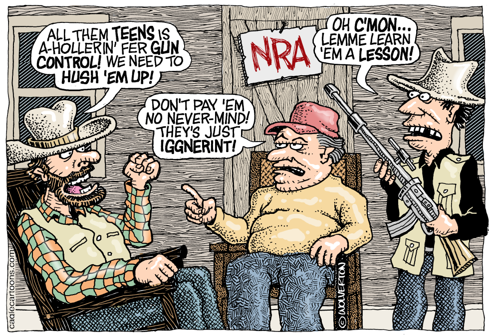  NRA PARKLAND BACKLASH by Wolverton