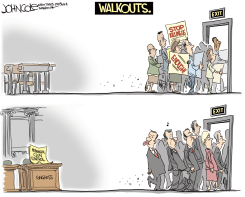 WALKOUTS by John Cole