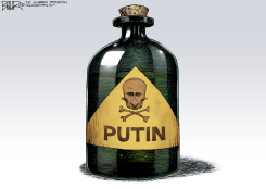 POISONOUS PUTIN by Nate Beeler