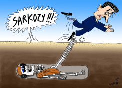 EX-FRENCH PRESIDENT SARKOZY IN CUSTODY by Stephane Peray