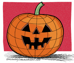 EL PLANETA HALLOWEEN by Arcadio Esquivel