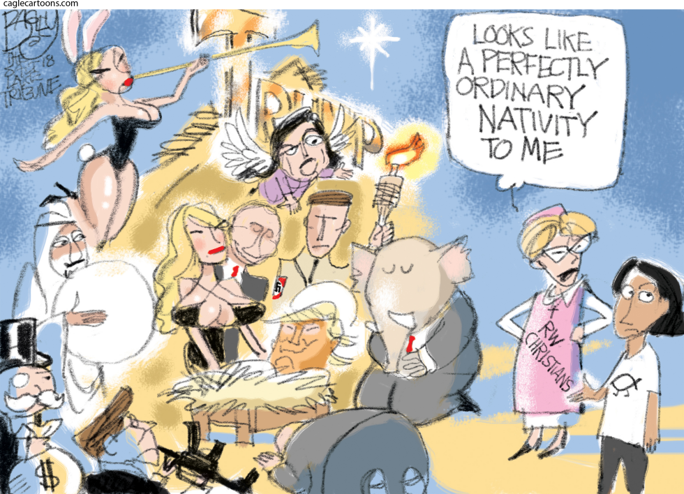  ADORATION OF THE DONALD by Pat Bagley