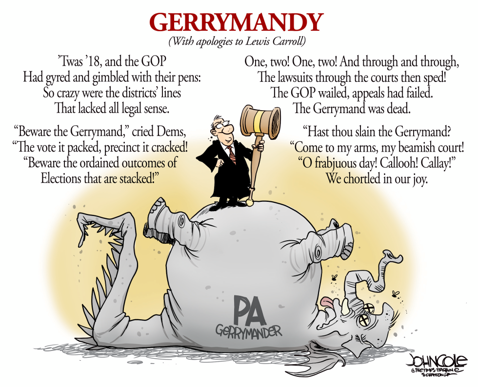  LOCAL PA THE GERRYMANDY by John Cole