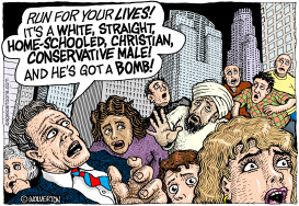 WHITE CONSERVATIVE TERRORISTS by Wolverton