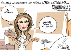 MELANIA by David Fitzsimmons