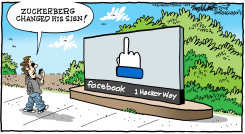 FACEBOOK by Bob Englehart