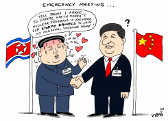 KIM - XI MEETING by Stephane Peray