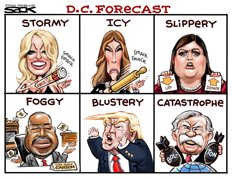  STORMY FORECAST by Steve Sack