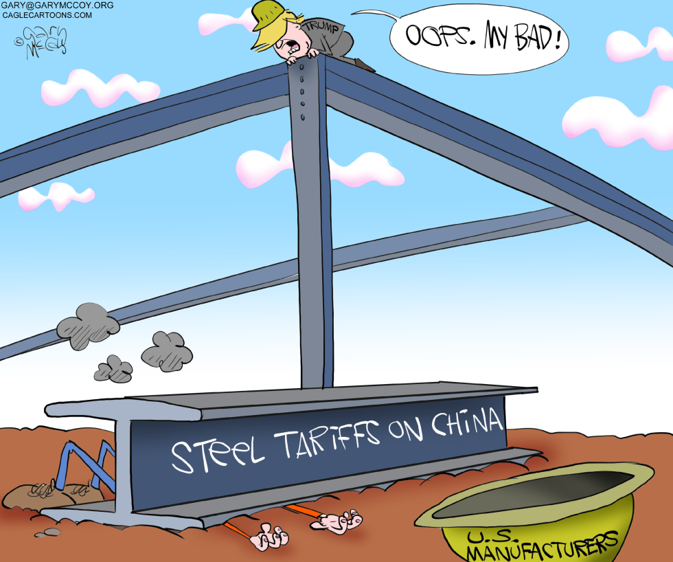  TRUMP'S STEEL TARIFFS by Gary McCoy