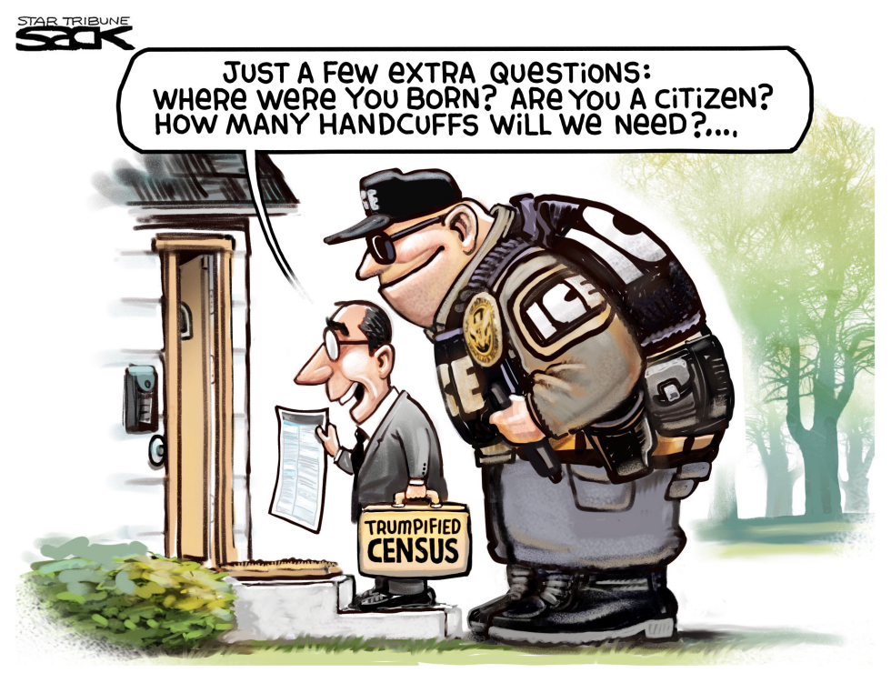  CENSUS ICE by Steve Sack