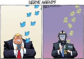 NERVE AGENTS by Nate Beeler