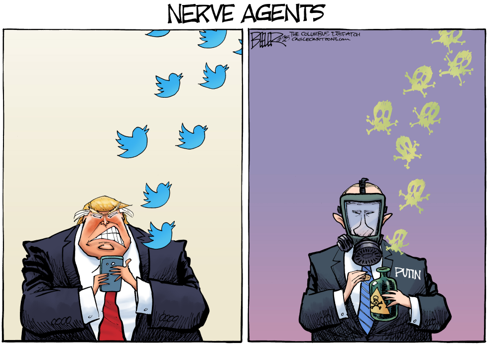  NERVE AGENTS by Nate Beeler