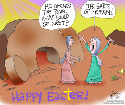 EASTER HE IS RISEN by Gary McCoy