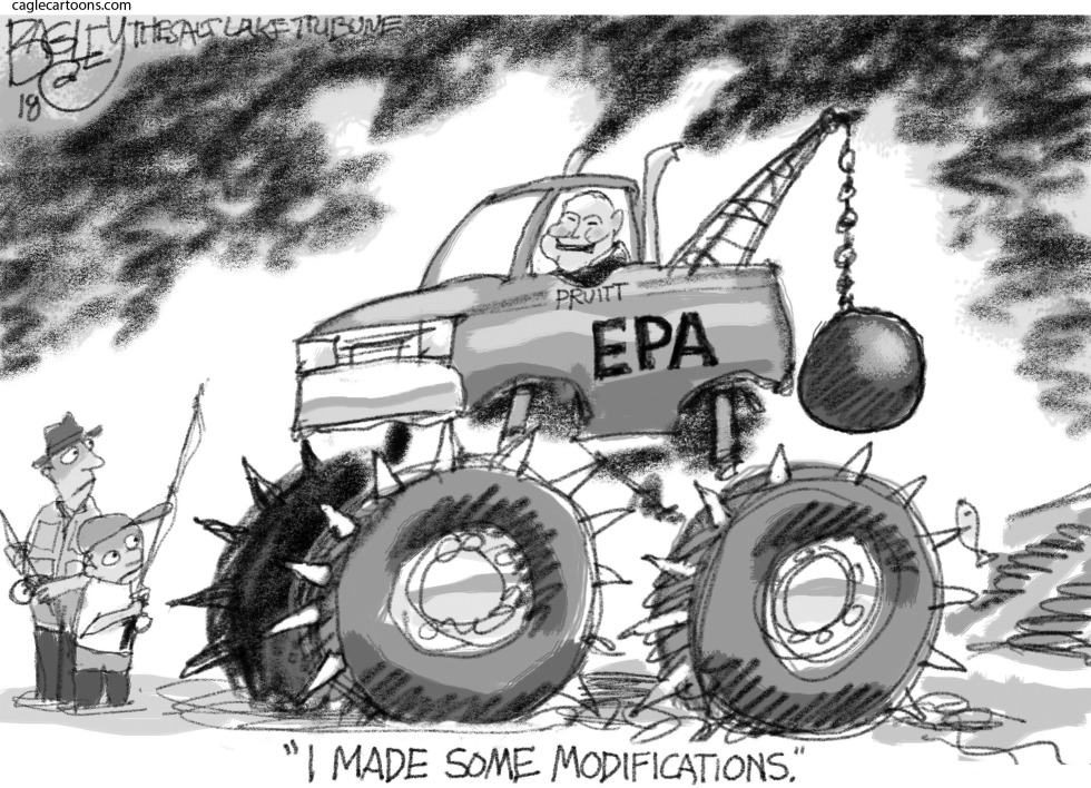  POISON PRUITT by Pat Bagley