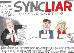 SINCLAIR LIARS by Pat Bagley