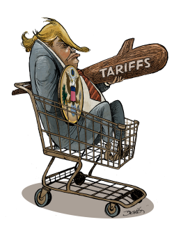 TRUMPS BIG TARIFFS by Dario Castillejos