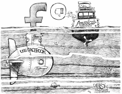 FACEBOOK UNLIKE by John Darkow