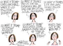 TRUMP FATIGUE by Pat Bagley