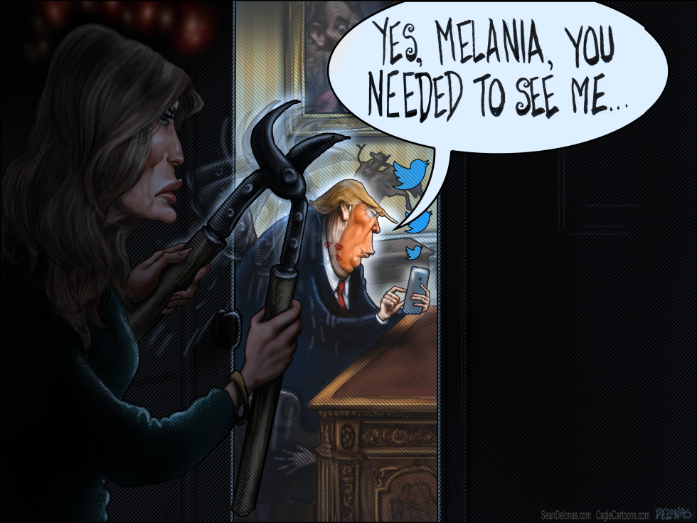  MELANIA TRUMP STORMY DANIELS by Sean Delonas