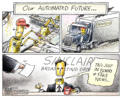 SINCLAIR BROADCASTING by Adam Zyglis