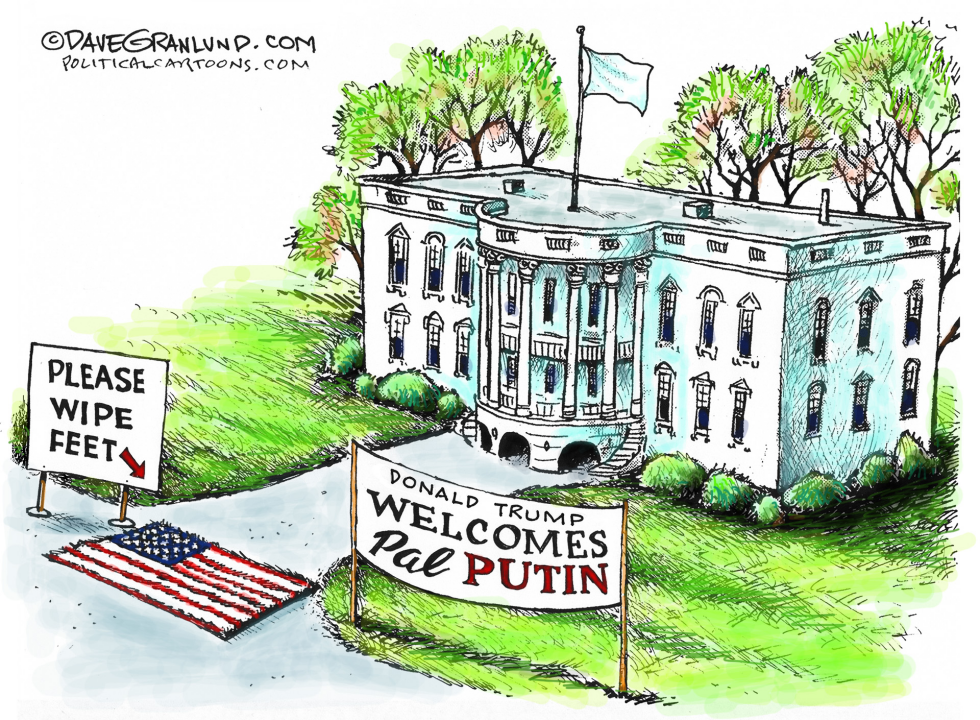  PUTIN INVITED TO WHITE HOUSE by Dave Granlund