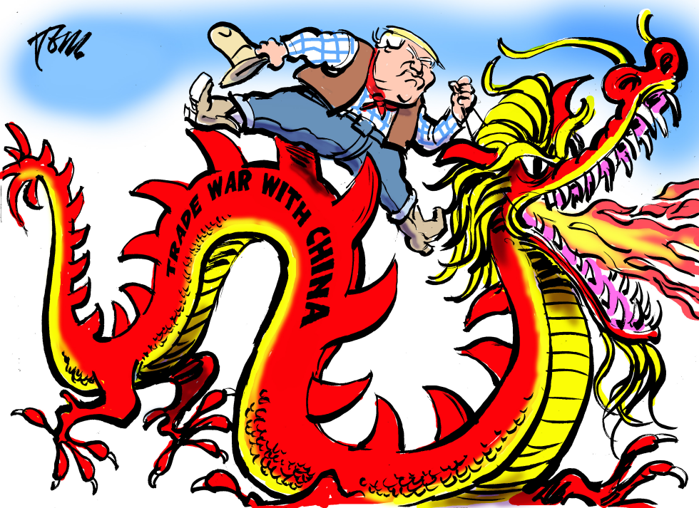  TRADE WAR WITH CHINA by Tom Janssen