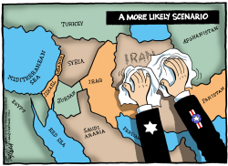 WIPE IRAN OFF THE MAP  by Bob Englehart