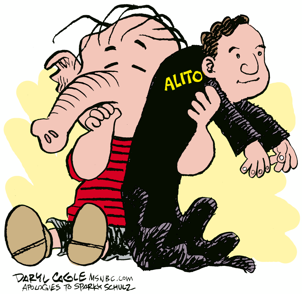  REPUBLICANS AND ALITO  by Daryl Cagle