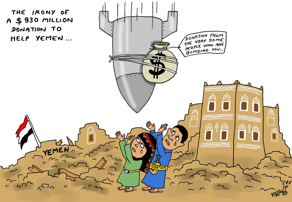  DONATION TO YEMEN by Stephane Peray