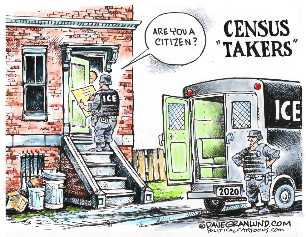  CENSUS TAKERS 2020 by Dave Granlund