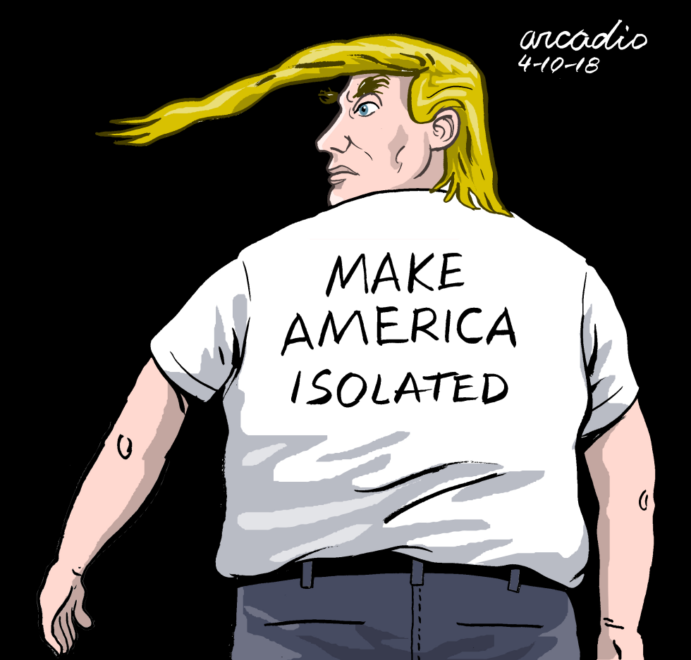  AMERICA ISOLATED by Arcadio Esquivel