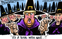 WITCH HUNT by Milt Priggee