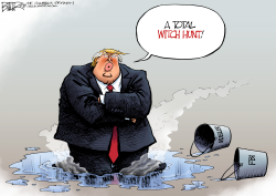 TRUMP MELTING by Nate Beeler