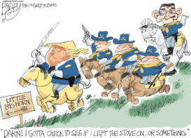 DOTARDS LAST STAND by Pat Bagley