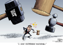 PAUL RYAN RETIRING by Nate Beeler