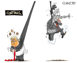 TRUMP COATTAILS by John Cole