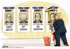 TRUMP PUBLIC ENEMIES LIST by RJ Matson