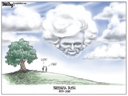 BARBARA BUSH by Bill Day