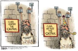 CUBA AFTER CASTROS by Rick McKee