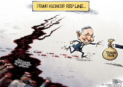 KUCINICH AND SYRIA by Nate Beeler