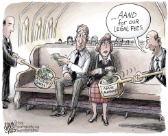 CHURCH SETTLEMENTS by Adam Zyglis