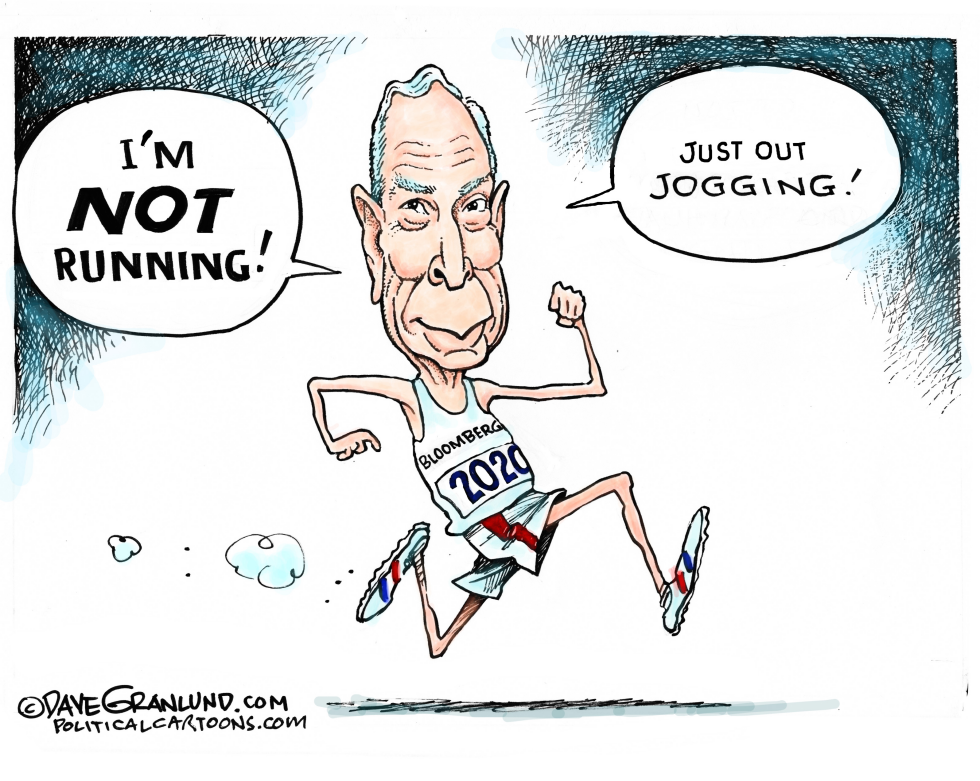  MICHAEL BLOOMBERG MULLS 2020 by Dave Granlund