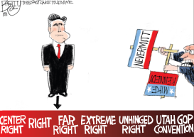 MITT ROMNEY by Pat Bagley