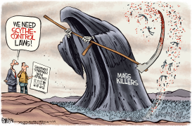 SCYTHE CONTROL LAWS by Rick McKee