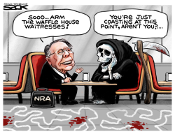 WAFFLE SHOOTING by Steve Sack