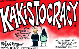 KAKISTOCRACY by Milt Priggee