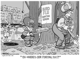 BIRD FLU FUNDING by RJ Matson