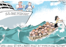 TEACHERS PEST by Pat Bagley